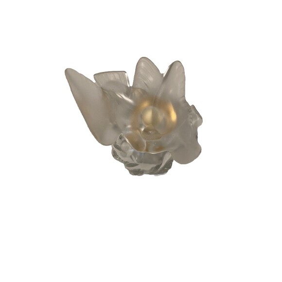 LALIQUE Nina Ricci Two Doves L'Air Du Temps Crystal Perfume EMPTY BOTTLE - Picture 3 of 5